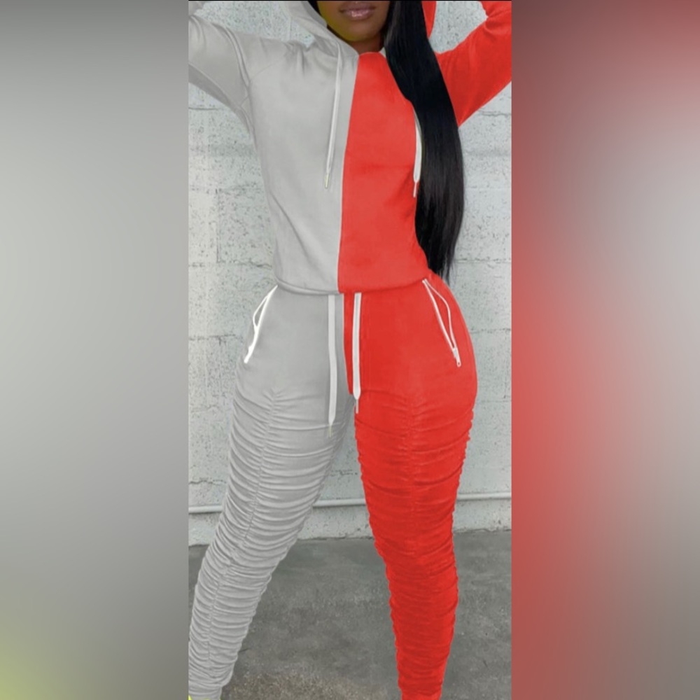 Drawstring Tracksuit 2 piece - Picture 3 of 5
